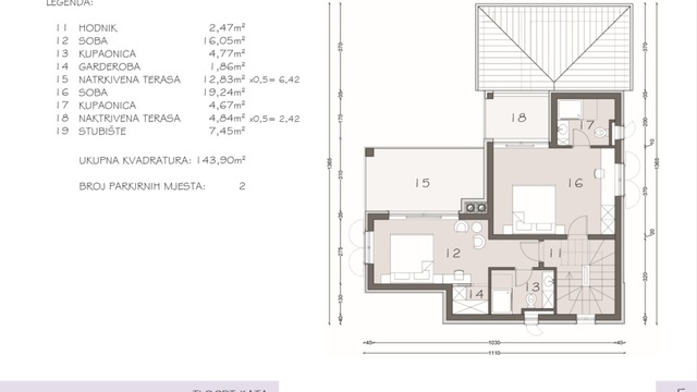 Luxury villas with pool, under construction in the 1st row by the sea