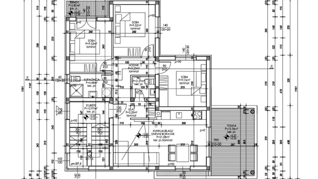 Apartmán s 3 ložnicemi a nádherným výhledem, Vir