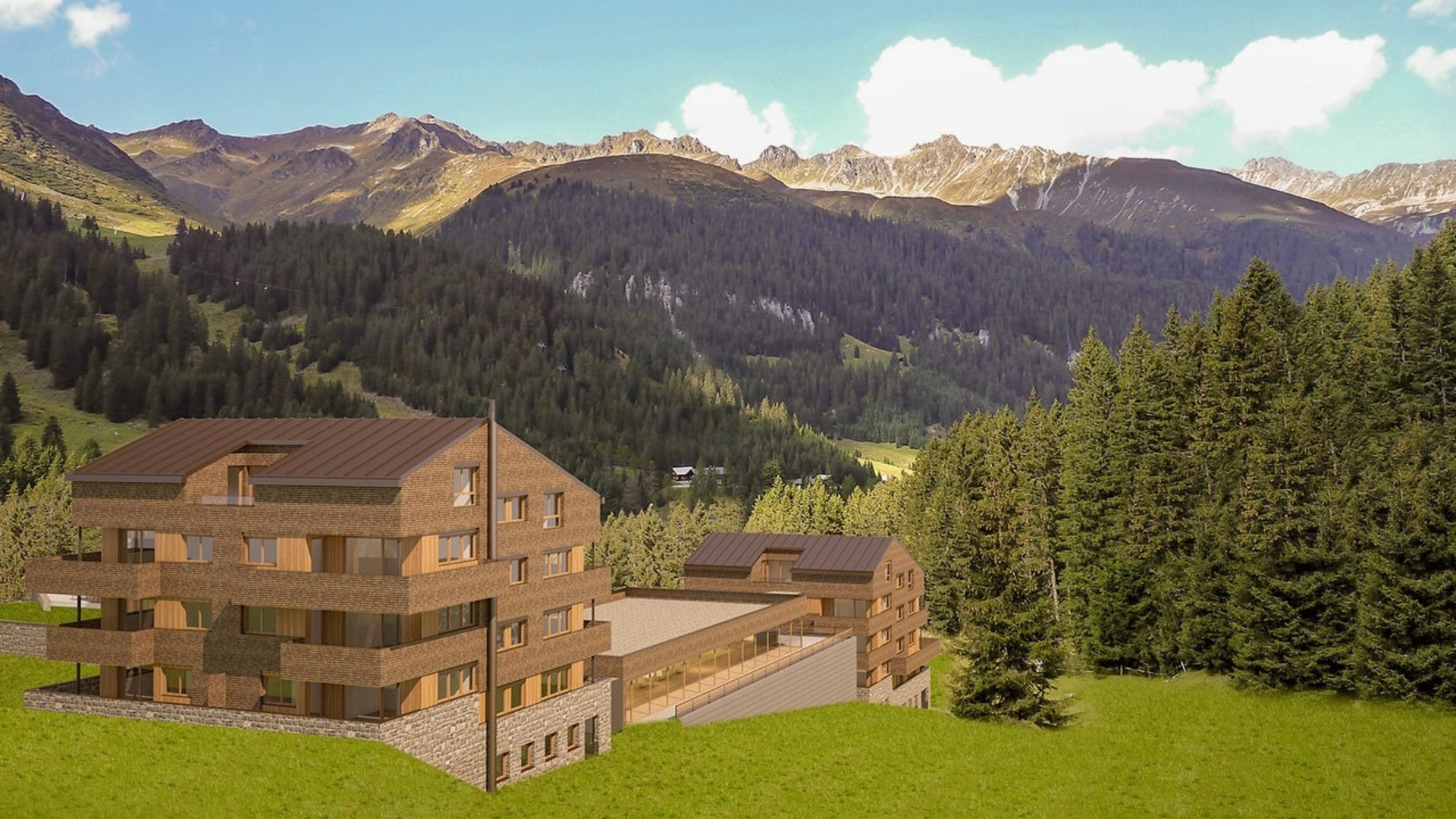 Apartmány v lyžařském středisku Gargellen - Montafon