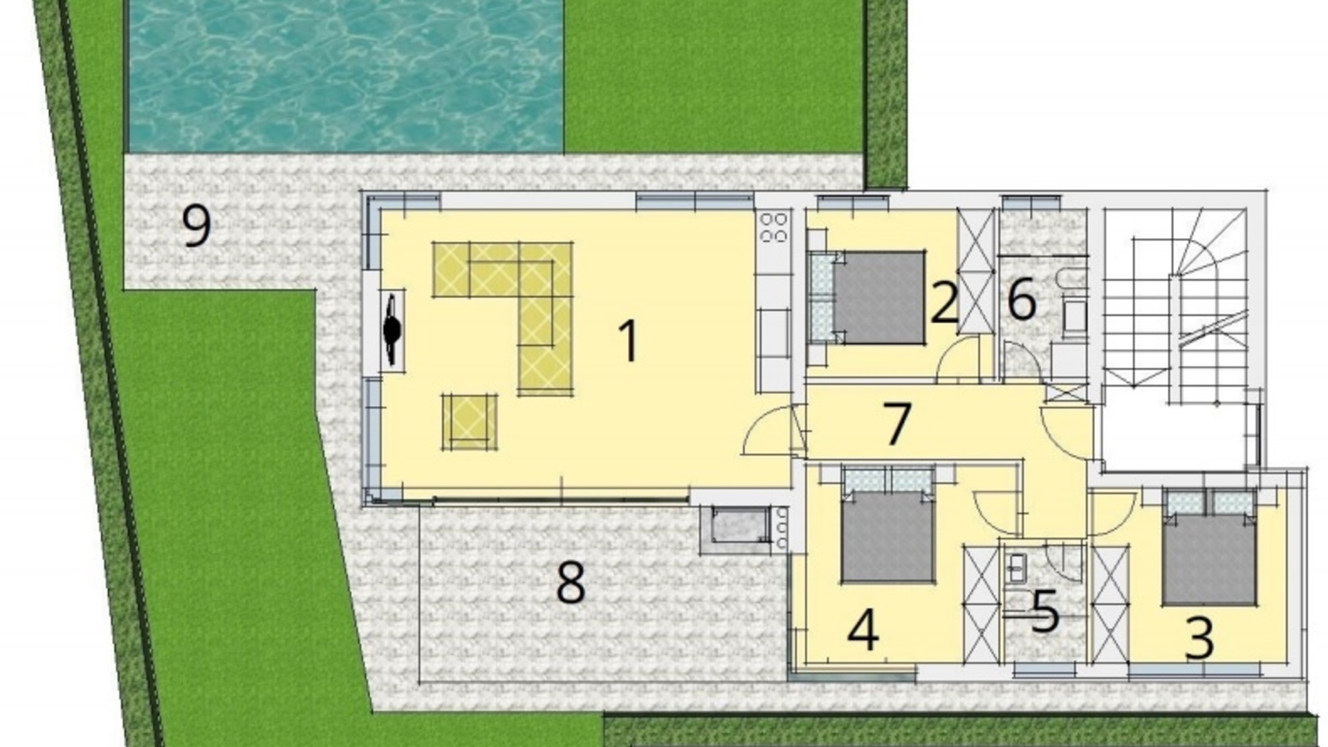 Luxusní apartmán, 40 metrů od moře - PRODÁNO