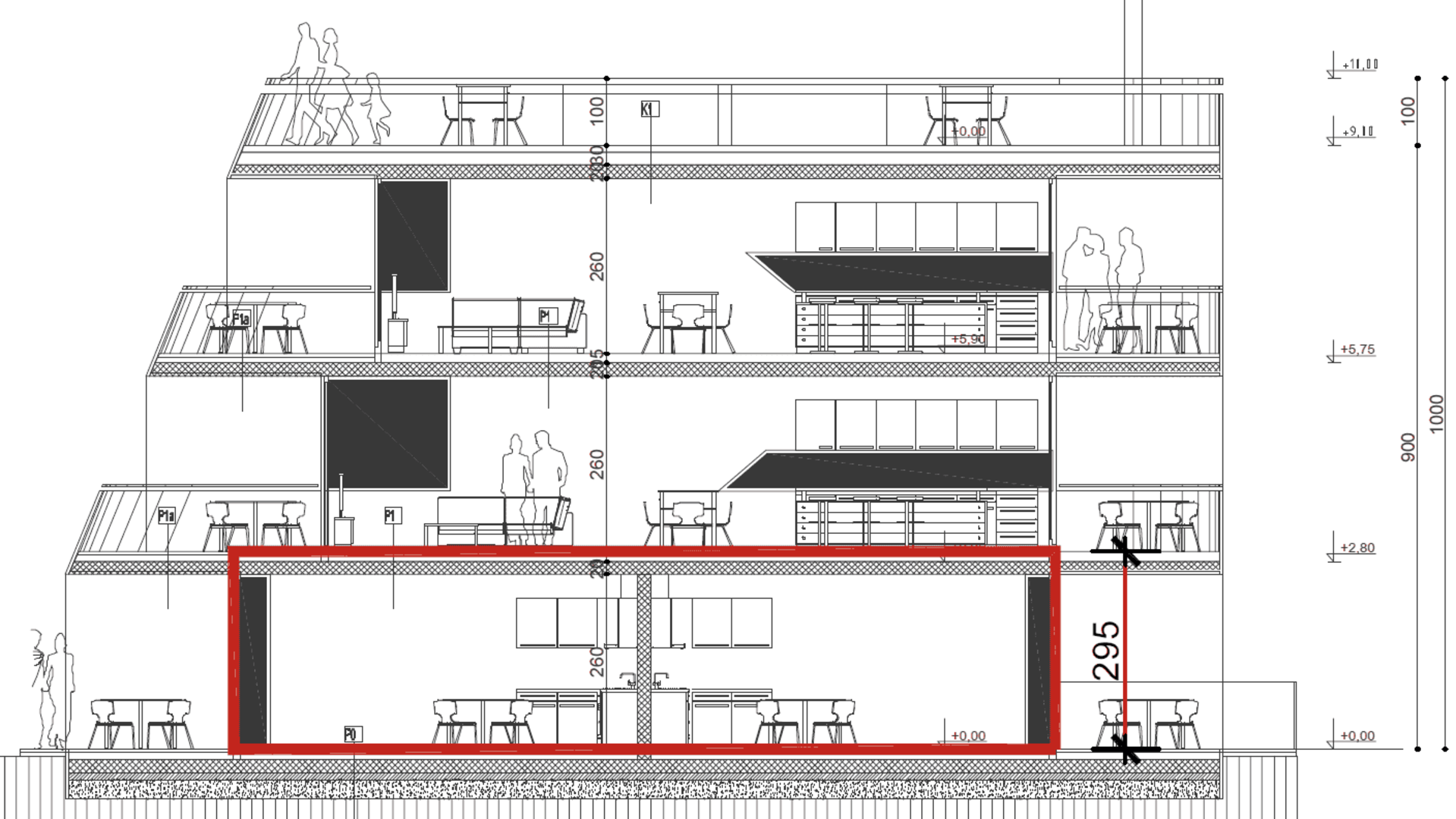 Luxusní apartmán v 1.řadě u moře, poloostrov Vir