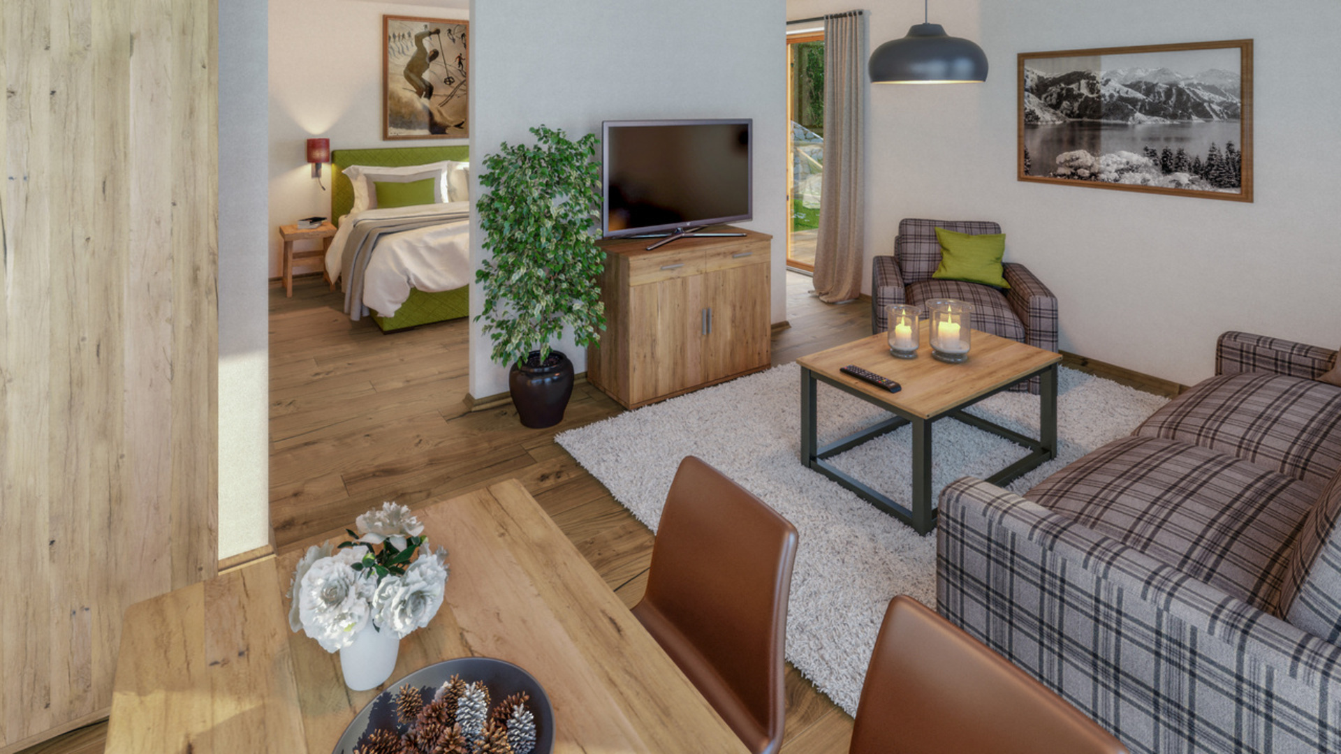 Apartmány blízko Kitzbühelu - PRODÁNO