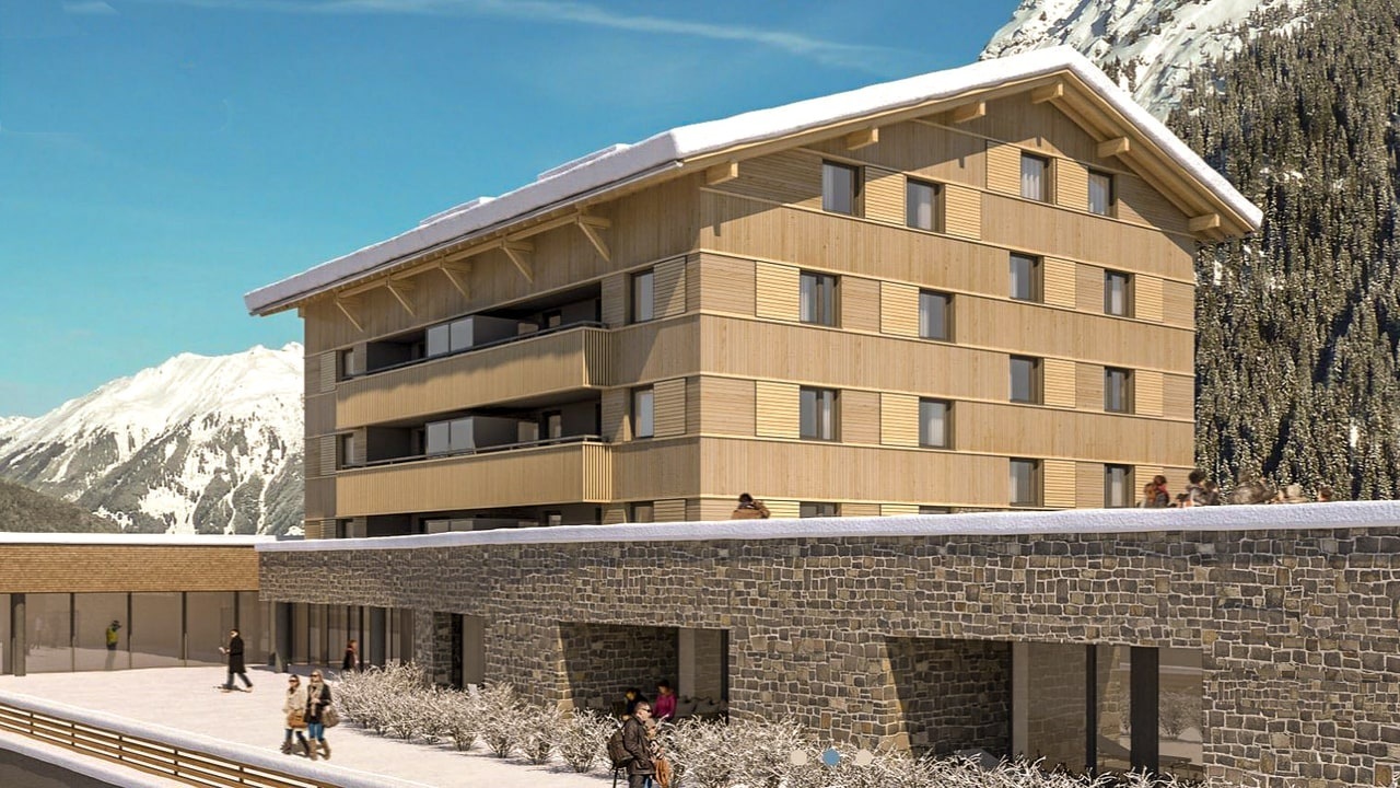 Apartmány v lyžařském středisku Gargellen - Montafon